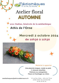 Atelier floral - Automne