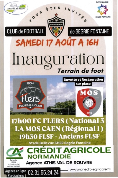 17 Aout 2024 Inauguration Terrain Foot