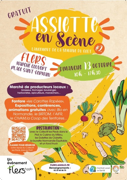 Affiche Assiette en scene le 131024